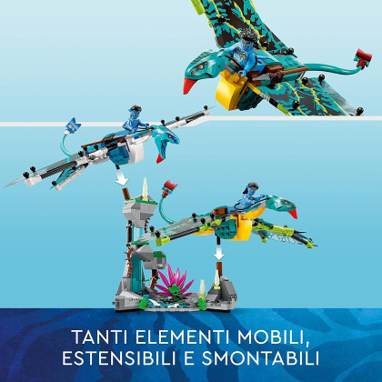 LEGO 75572 - Avatar Il primo volo sulla banshee di Jake e Neytiri
