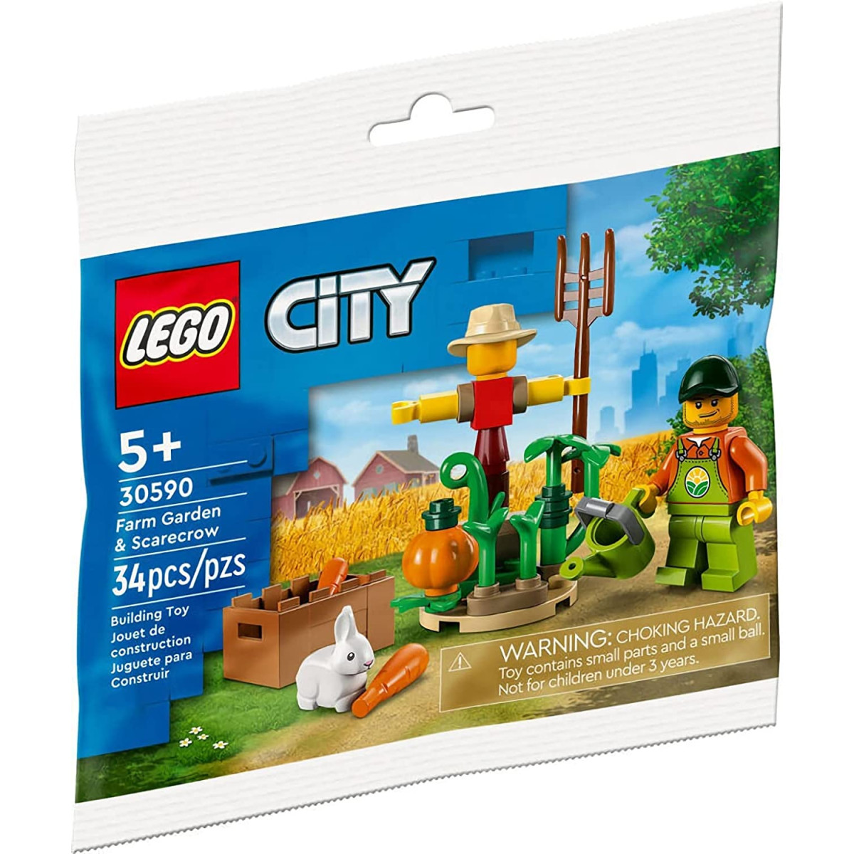LEGO 30590 - City Agriturismo Giardino & Spaventapasseri Polisacco