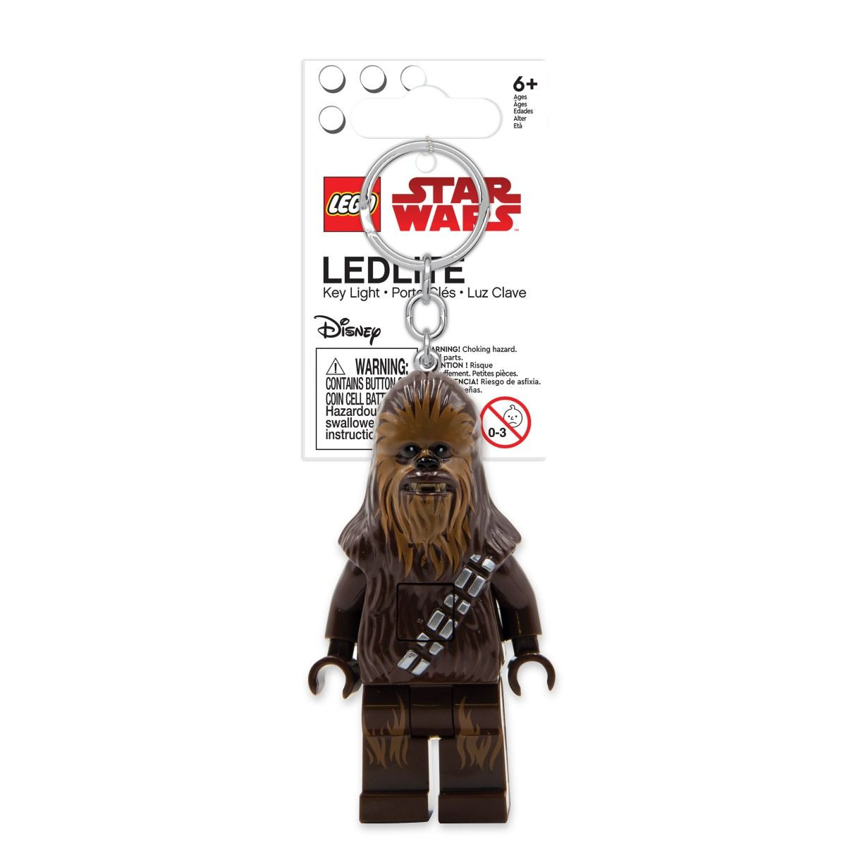 Lego LGL-KE100H - Torcia portachiavi Chewbacca