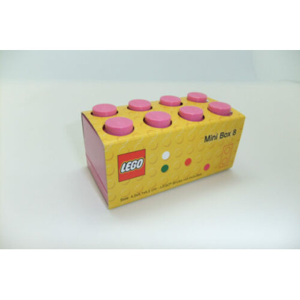 Lego mini box 8 stud, vari colori