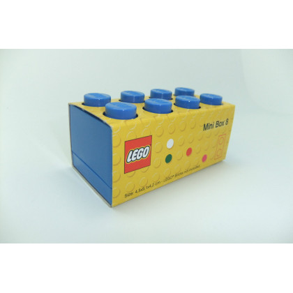 Lego mini box 8 stud, vari colori