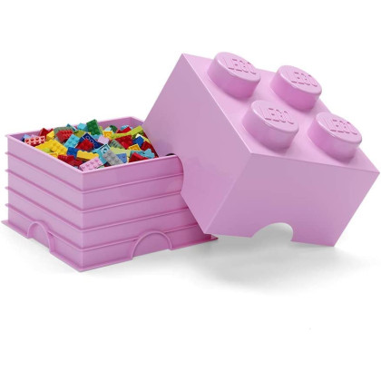 Lego 4003 - Contenitore mattoncini colore rosa