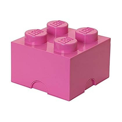 Lego 4003 - Contenitore mattoncini colore rosa