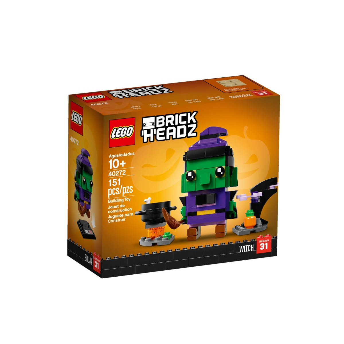 LEGO 40272 - BrickHeadz La Strega di Halloween