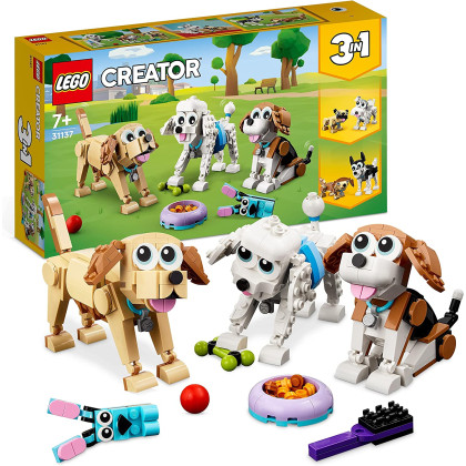 Lego 31137 - Creator 3 in 1 adorabili cagnolini