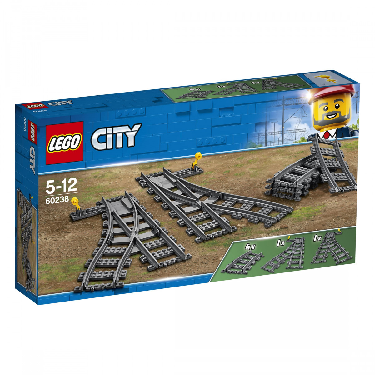 LEGO City Switch Tracks - 60238