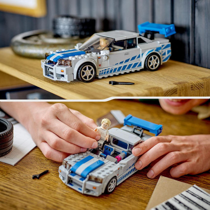Lego 76917 - 2 Fast 2 Furious Nissan Skyline GT-R (R34)