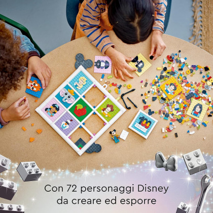 Lego Disney 43221 - 100 anni di icone Disney